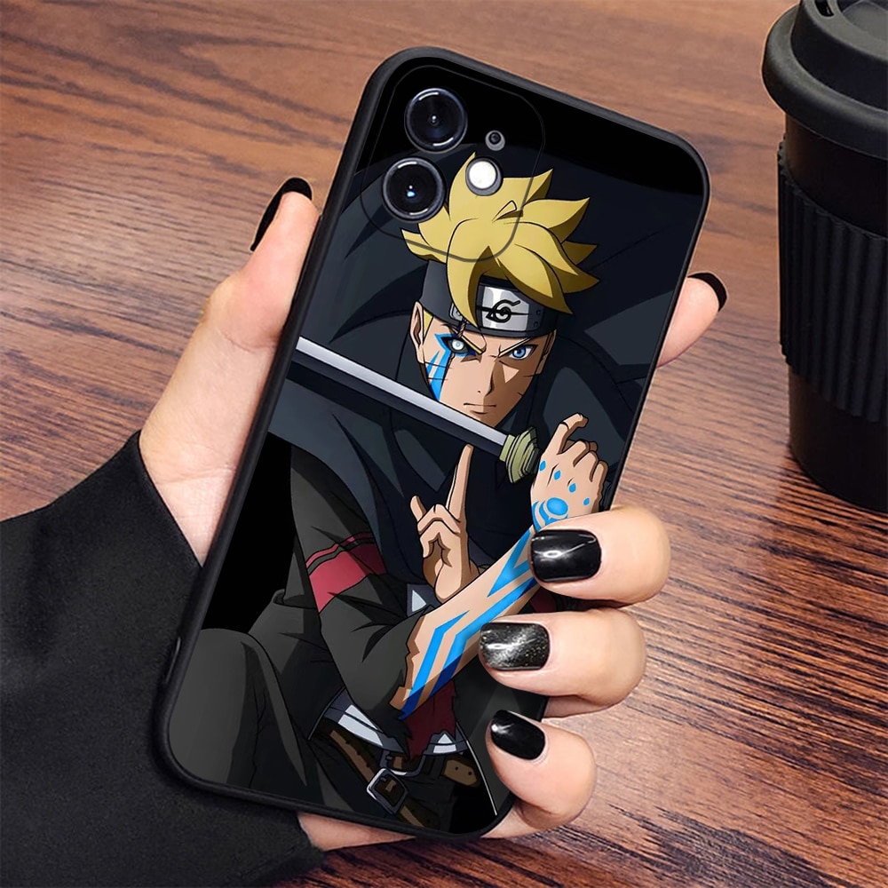 Naruto – Boruto and Kawaki Themed Badass Mobile Cases (iPhone 6 – iPhone 14 Pro Max) Phone Accessories