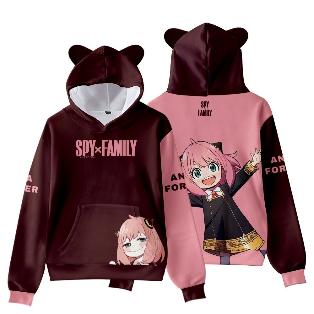 Spy x Family – Different Characters Themed Warm Hoodies (30+ Designs) Hoodies & Sweatshirts