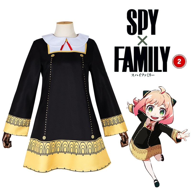 Spy x Family – Anya Forger Themed Full Body Cosplay Costume (10 Designs) Cosplay & Accessories