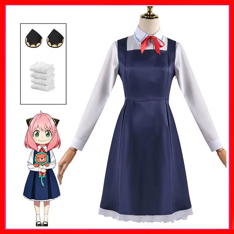 Spy x Family – Anya Forger Themed Full Body Cosplay Costume (10 Designs) Cosplay & Accessories