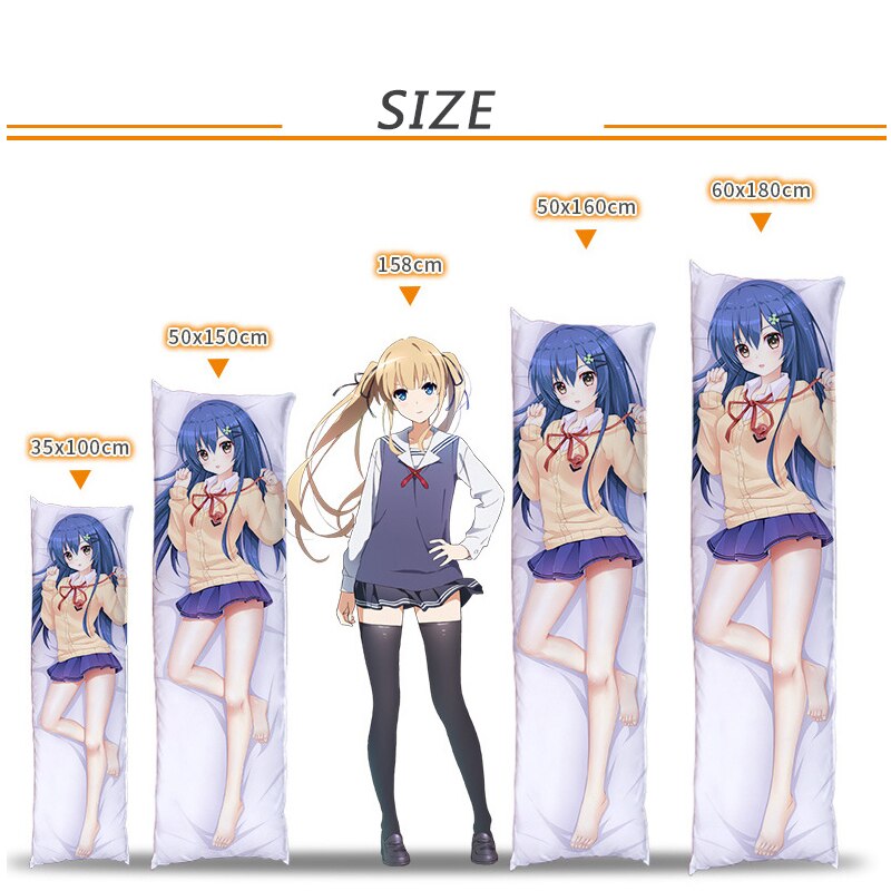 Demon Slayer – Different Characters Themed Beautiful Dakimakura Hugging Body Pillow Covers (10+ Designs) Bed & Pillow Covers