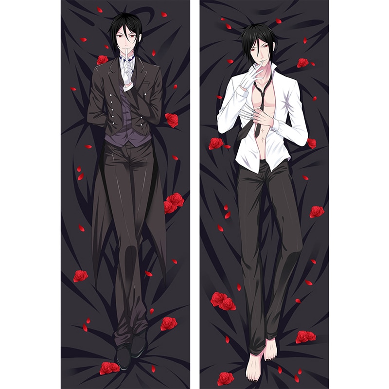 Black Butler – Different Characters Themed Dakimakura Hugging Body Pillow Covers (9 Designs) Bed & Pillow Covers