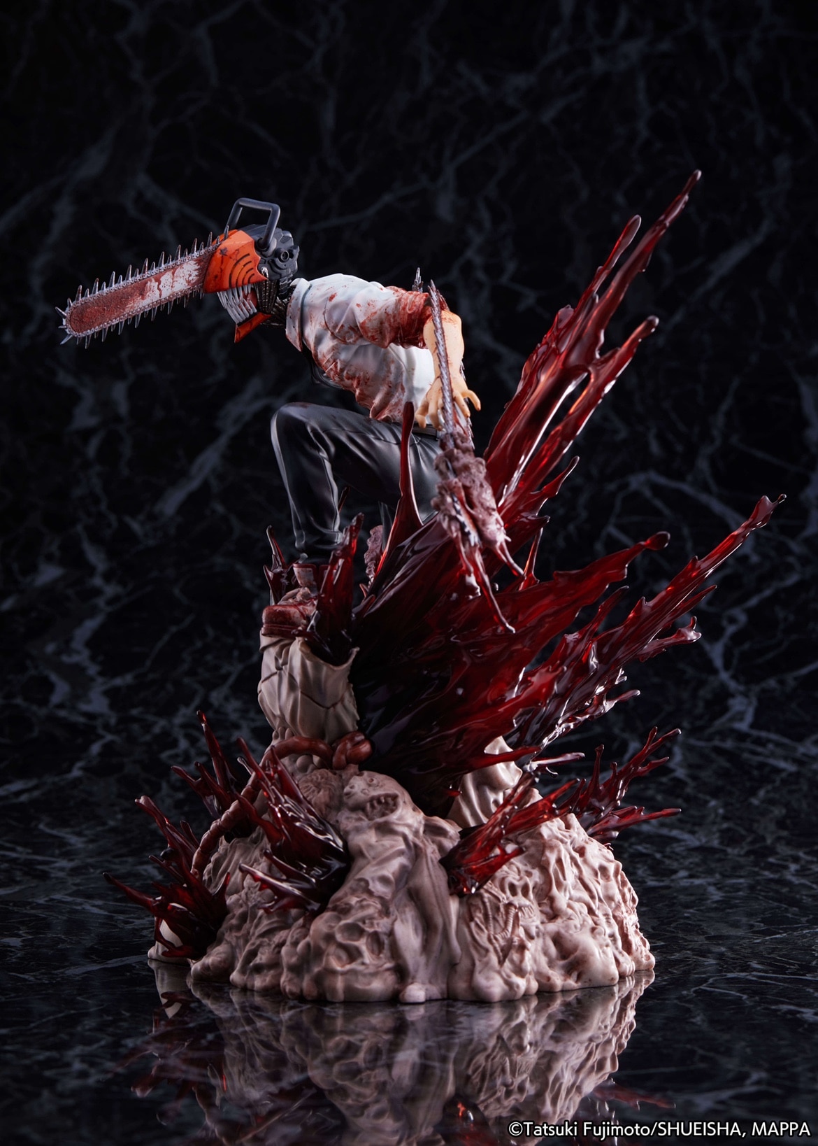 Chainsaw Man – Denji Devil Form-Themed Badass Action Figure (Box/No Box) Action & Toy Figures