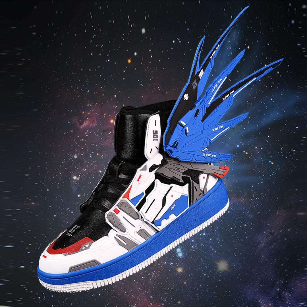 Mobile Suit Gundam Seed – Freedom Gundam Themed Stylish Sneaker Shoes (3 Designs) Shoes & Slippers