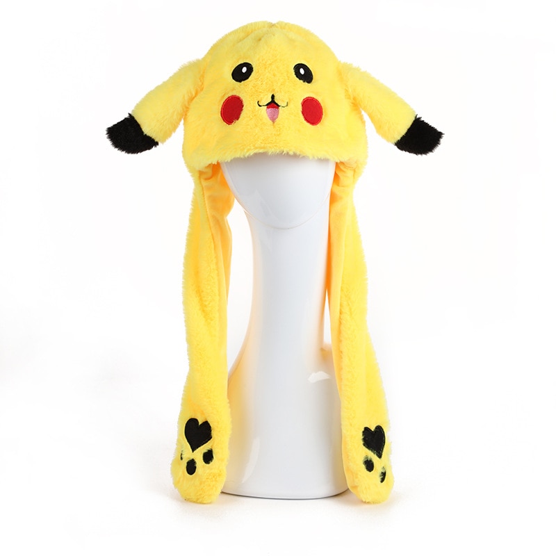 Pokemon – Pikachu Themed Bunny Ears Plush Hat (2 Designs) Dolls & Plushies