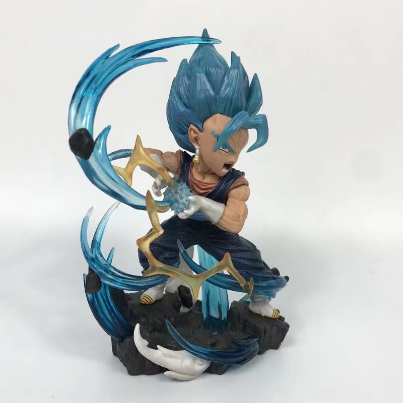 Dragon Ball – SSJ Blue Vegeta Themed Badass Action Figure (Box/No Box) Action & Toy Figures