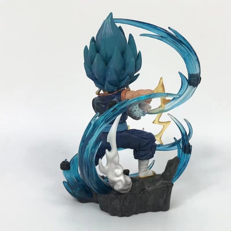 Dragon Ball – SSJ Blue Vegeta Themed Badass Action Figure (Box/No Box) Action & Toy Figures