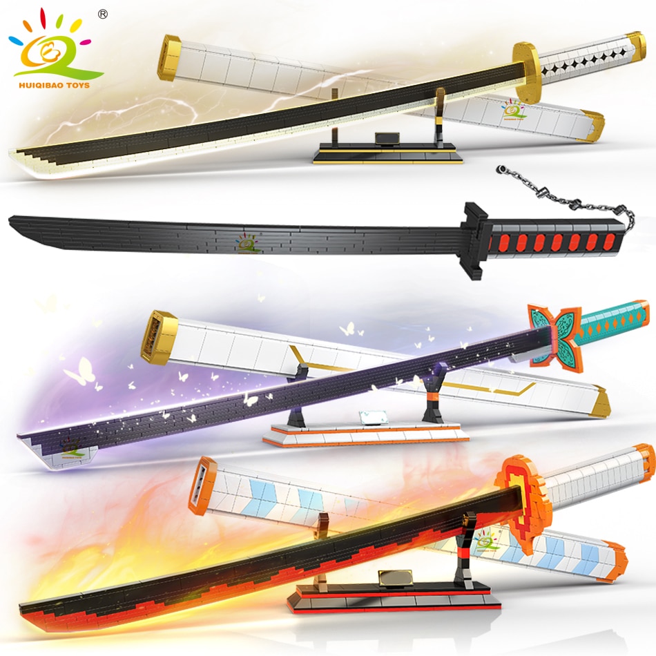 Japanese Style Samurai Katana Swords (7 Designs) Action & Toy Figures