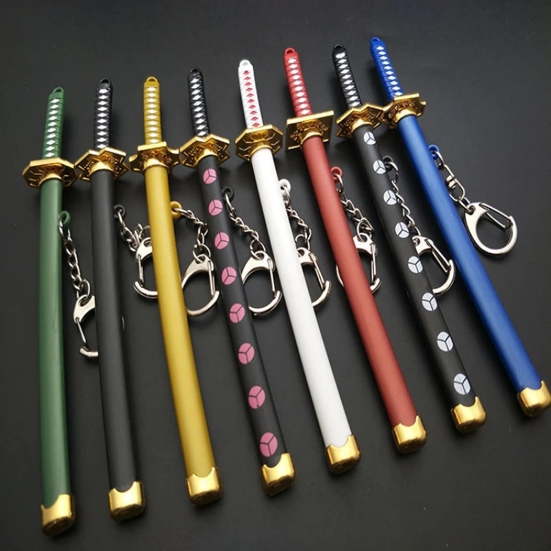 One Piece – Zoro Themed Cool Katana Swords Keychains (9 Designs) Keychains