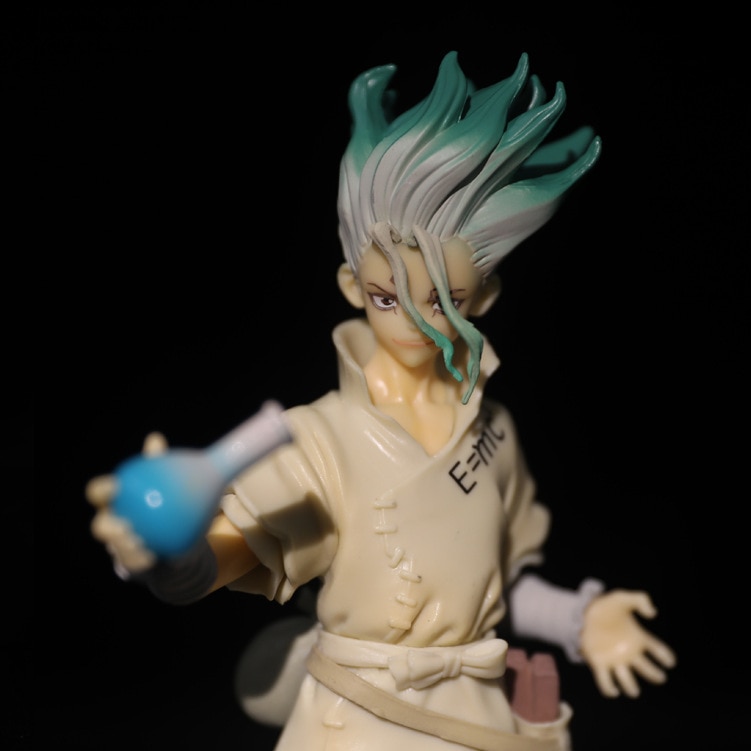 Dr. Stone – Senku Themed Premium PVC Action Figure (Box/No Box) Action & Toy Figures