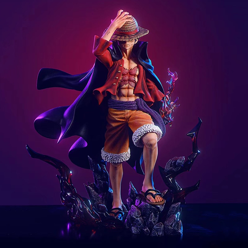 One Piece – Luffy Holding his Hat Badass Action Figures Action & Toy Figures