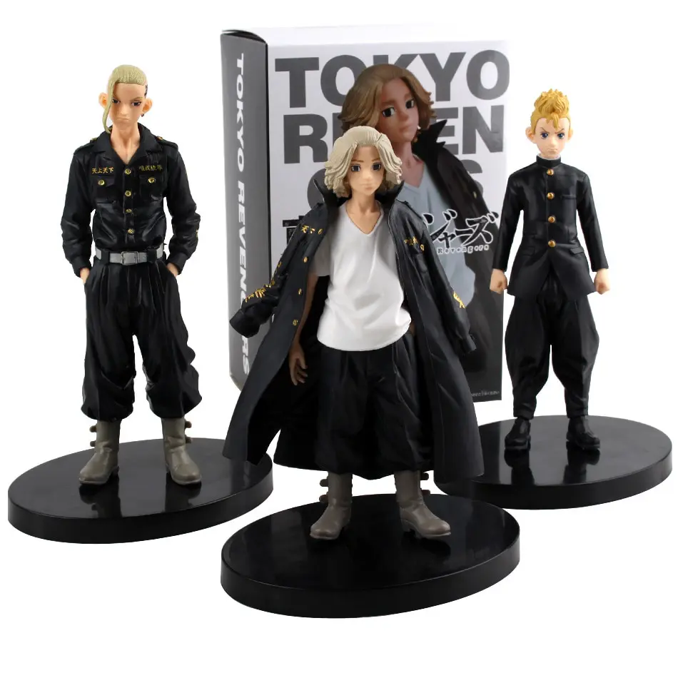 Tokyo Revengers – All Badass Characters PVC Figures (10+ Designs) Action & Toy Figures
