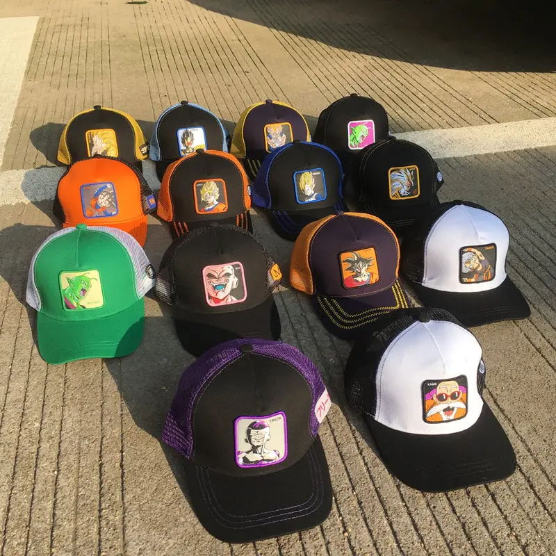 Dragon Ball – Different Characters Themed Stylish Caps (30+ Designs) Caps & Hats