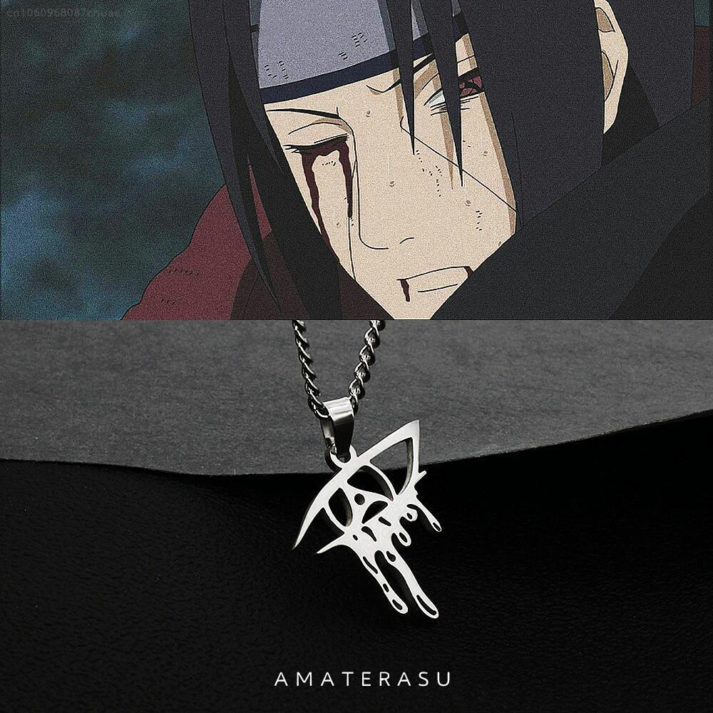 Naruto – Itachi Eye Themed Badass Necklace (10 Designs) Pendants & Necklaces