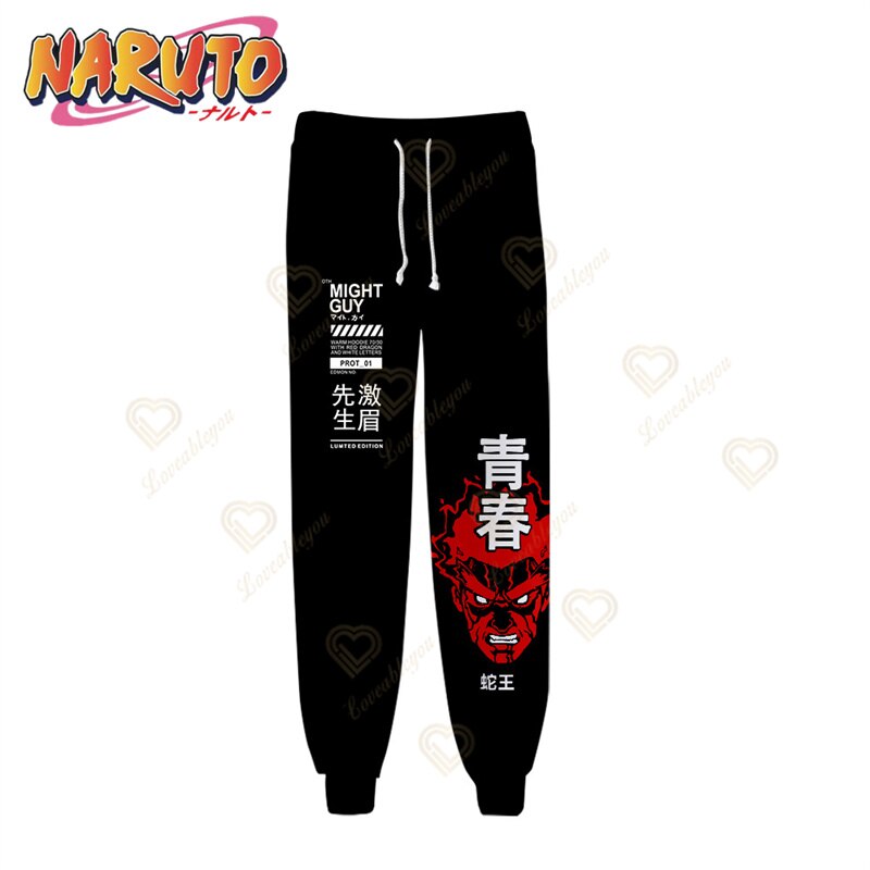 Naruto – Different Characters Themed 3D Printed Sweatpants (10+ Designs) Pants & Shorts