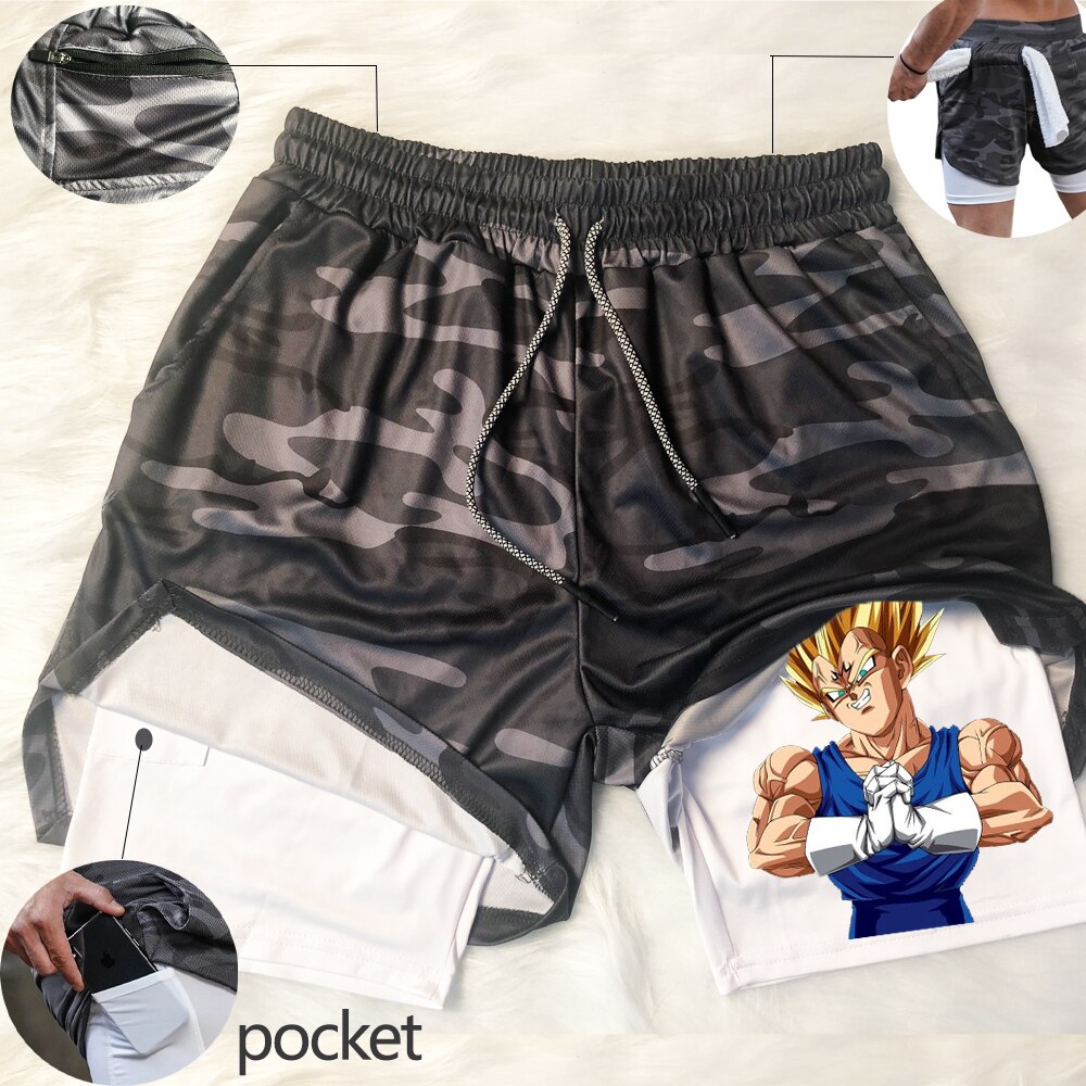 Dragon Ball – Different Badass Characters Themed Sports Shorts (20+ Designs) Pants & Shorts