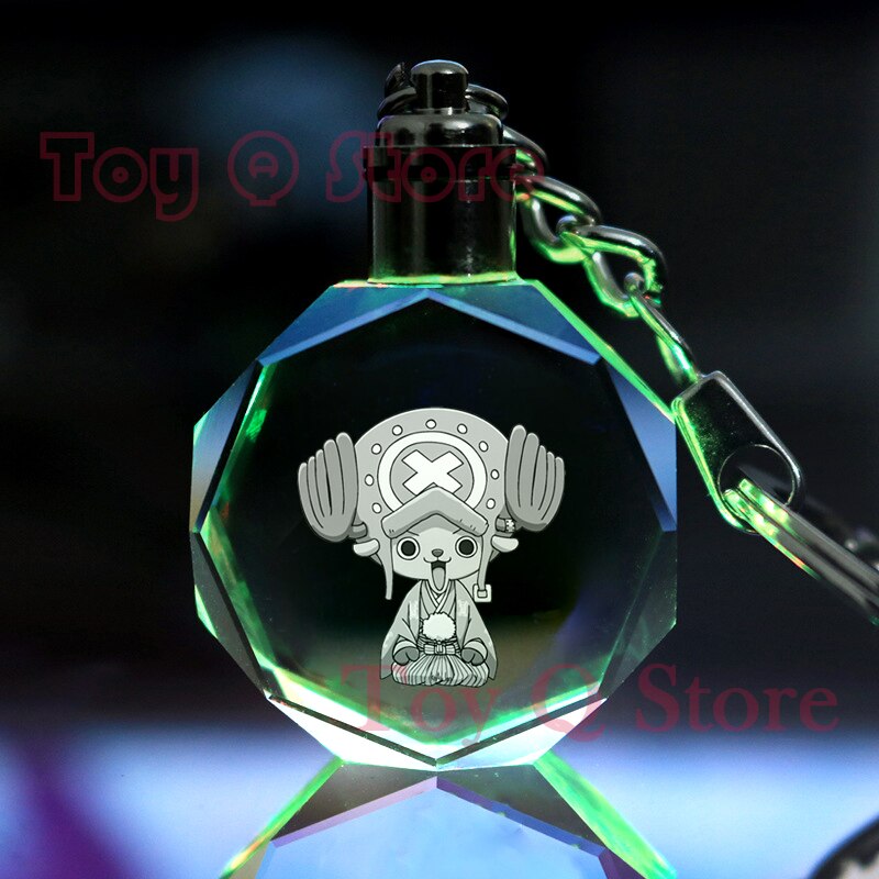 One Piece – Different Characters Themed LED Light Keychains (20+ Designs) Keychains