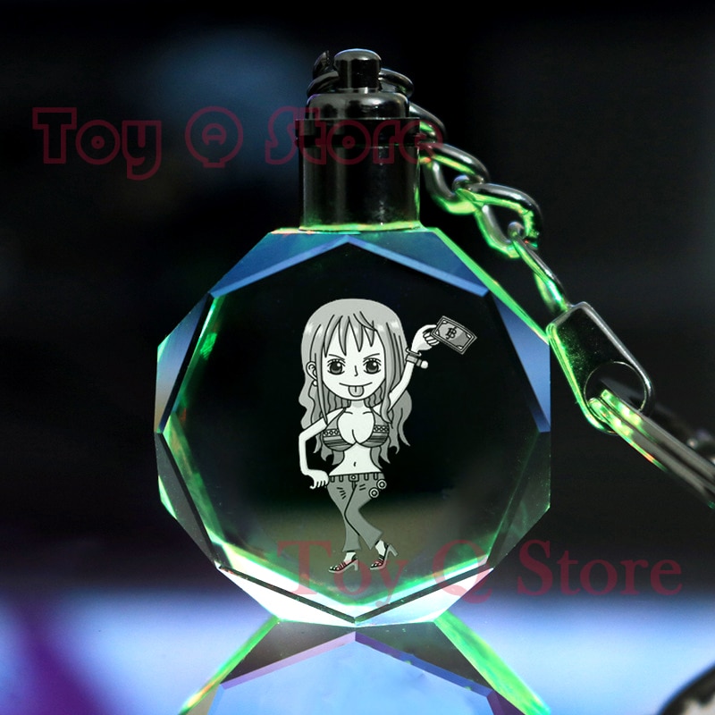 One Piece – Different Characters Themed LED Light Keychains (20+ Designs) Keychains