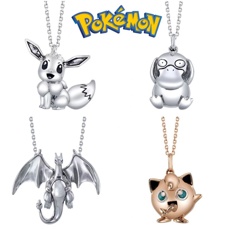 Pokemon – Different Pokemons Themed Beautiful Necklace Pendants (10+ Designs) Pendants & Necklaces