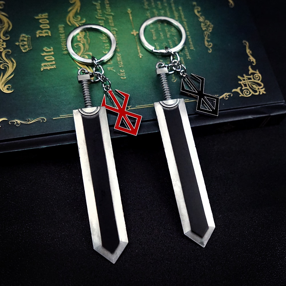 Berserk – Guts Sword Themed Badass Keychains (2 Designs) Keychains