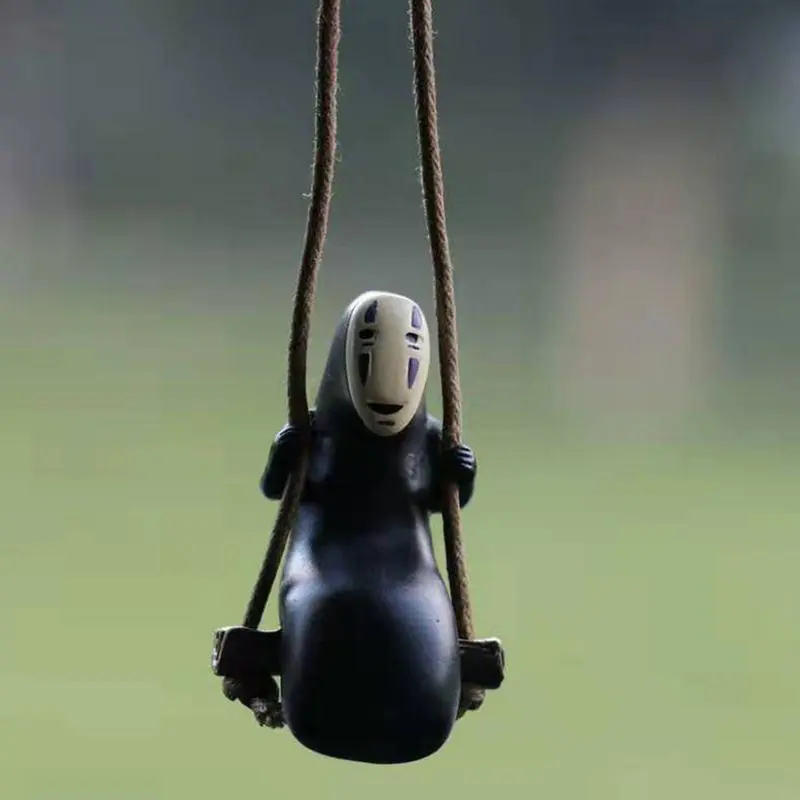 Spirited Away – No Face Man Themed Cute Car Pendant Car Decoration