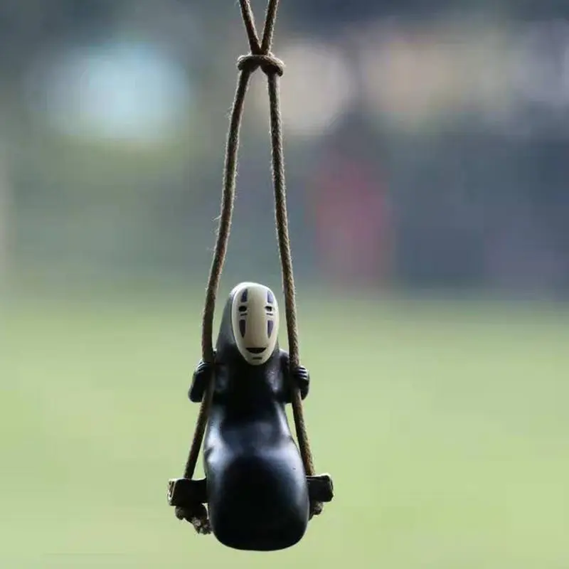 Spirited Away – No Face Man Themed Cute Car Pendant Car Decoration