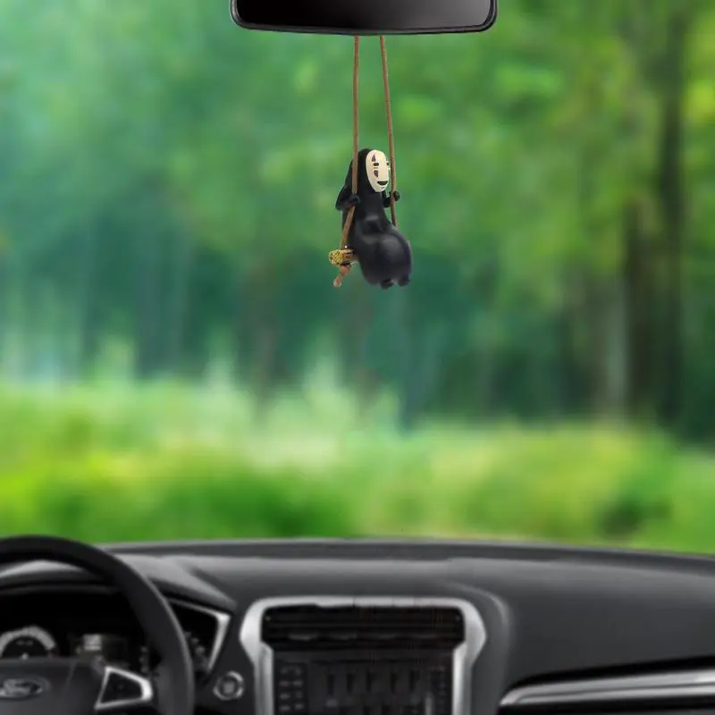 Spirited Away – No Face Man Themed Cute Car Pendant Car Decoration