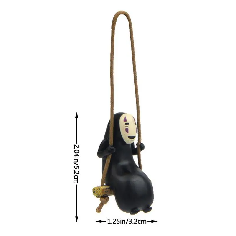 Spirited Away – No Face Man Themed Cute Car Pendant Car Decoration