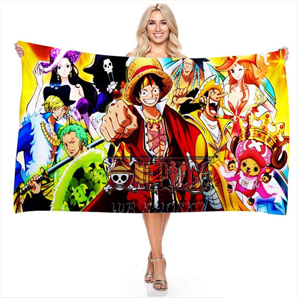 One Piece – Different Characters Themed Beach Towels (10+ Designs) Jumpsuits & Pajamas