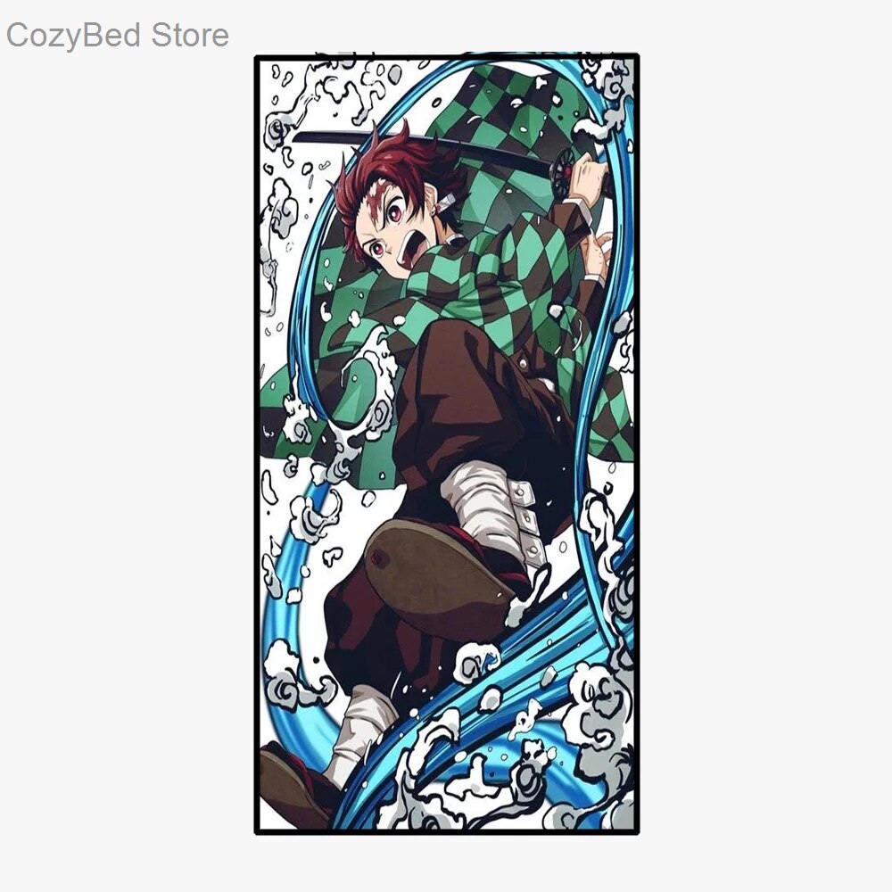 Demon Slayer – Different Characters Themed Cool Beach Towels (10+ Designs) Jumpsuits & Pajamas