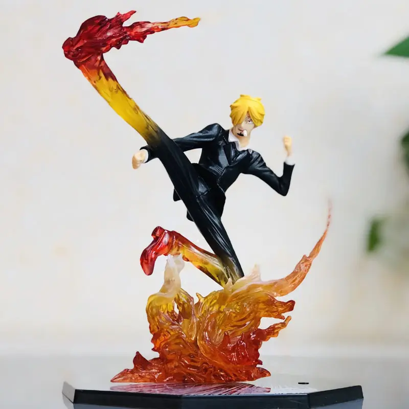 One Piece – Sanji Diable Jambe GK Manga Collectible Model Toys Figures & Toys Action & Toy Figures