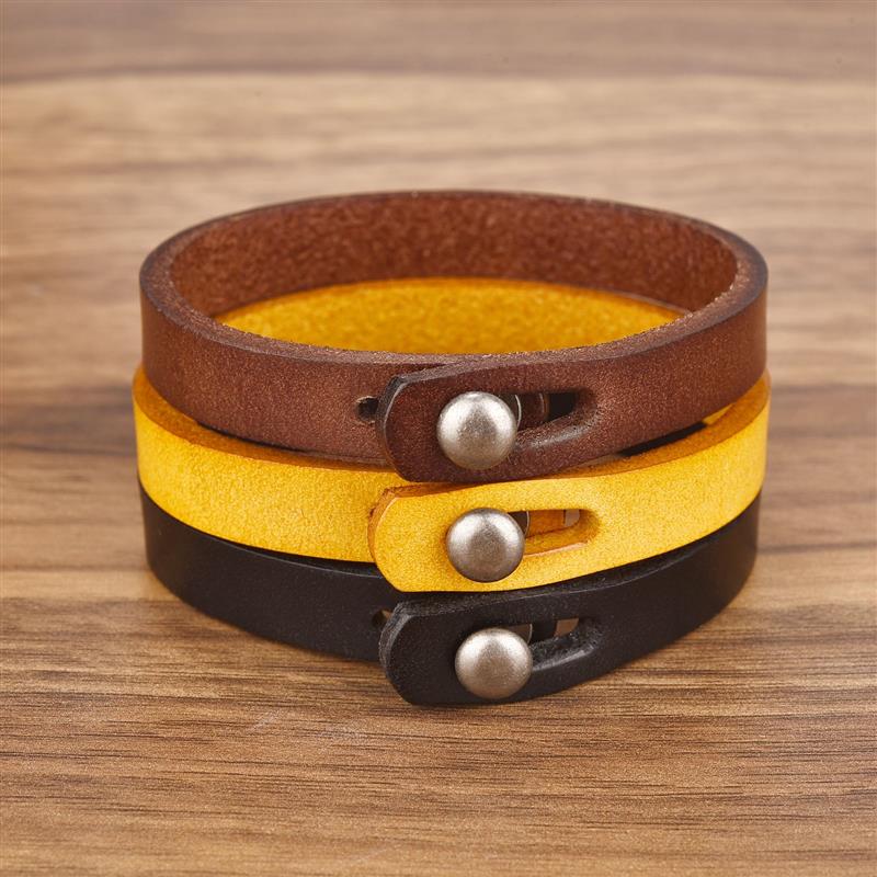 Japanese Style – Retro Simple Leathe Barcelet for Men (10+ design) Jewelry & Accessories Bracelets