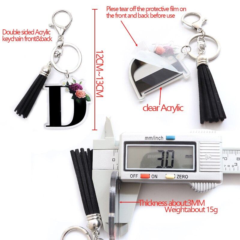 Black Clover – Double Sided Acrylic Figure Keychain Keychains