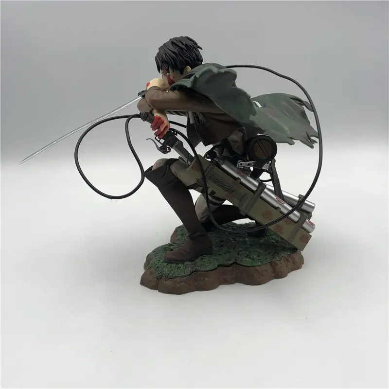 Attack on Titan – Attack on Titan Figure Rival Ackerman Action Figure Package, Levi PVC Action Figure Rivaille Collection Model Toys Action & Toy Figures