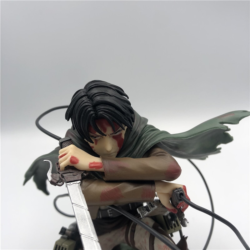 Attack on Titan – Attack on Titan Figure Rival Ackerman Action Figure Package, Levi PVC Action Figure Rivaille Collection Model Toys Action & Toy Figures