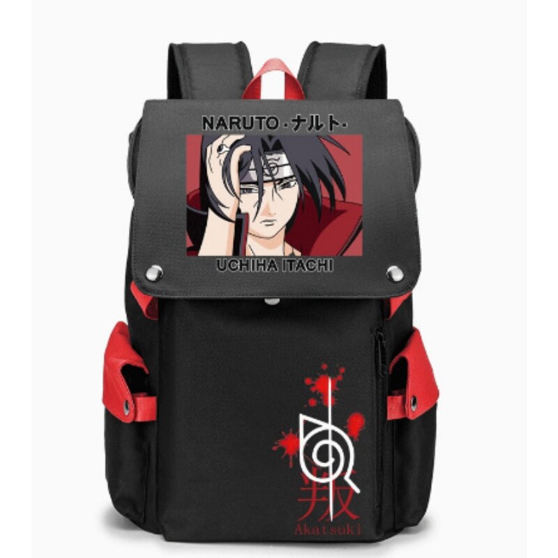 Naruto – Naruto Co-Branded Backpack and Children’s Gift for Primary and Middle School Students Bags & Backpacks