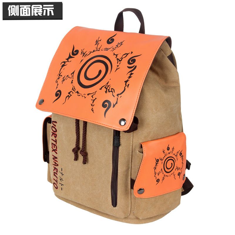Naruto – Naruto Two-Dimensional Backpack For Primary and Secondary School Students Bags & Wallets Bags & Backpacks