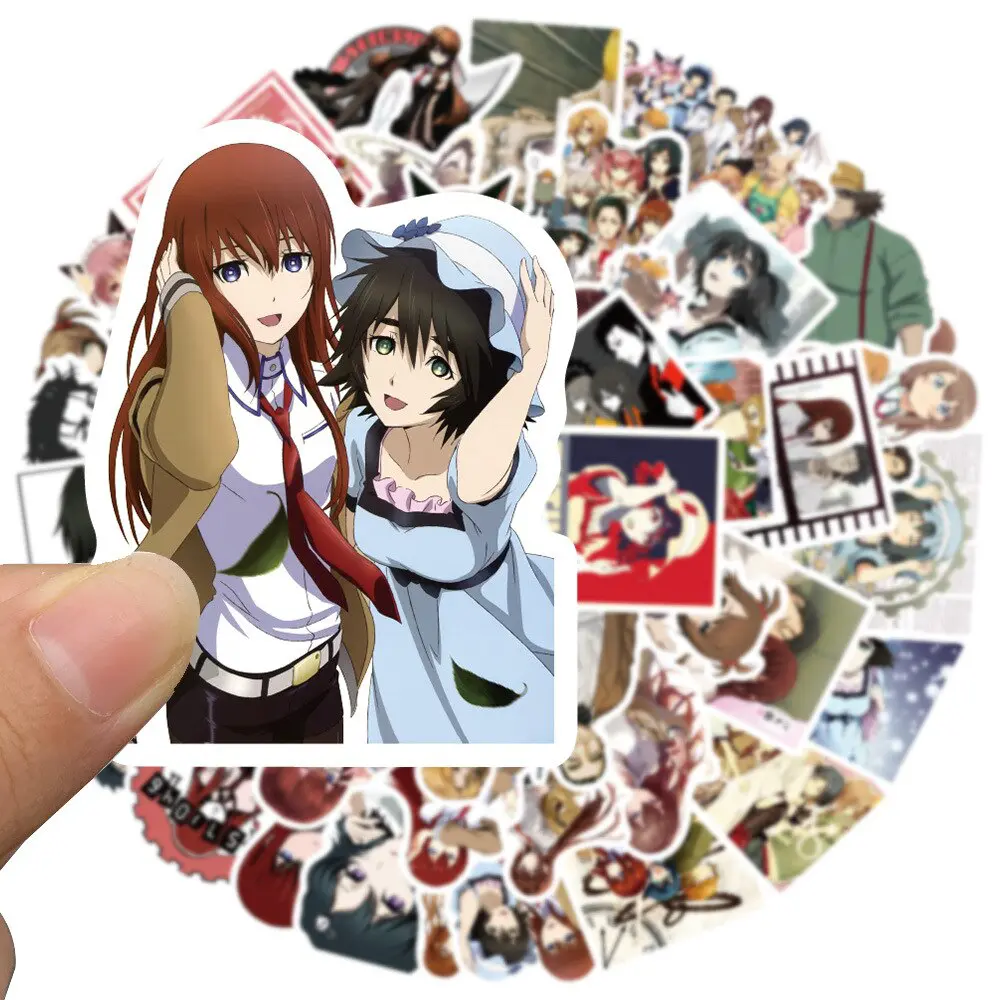 10/30/50PCS STEINS;GATE ELITE Anime Sticker Guitar Motorcycle Luggage Suitcase Decal Graffiti Sticker For Kid Children's Toys F3 Uncategorized