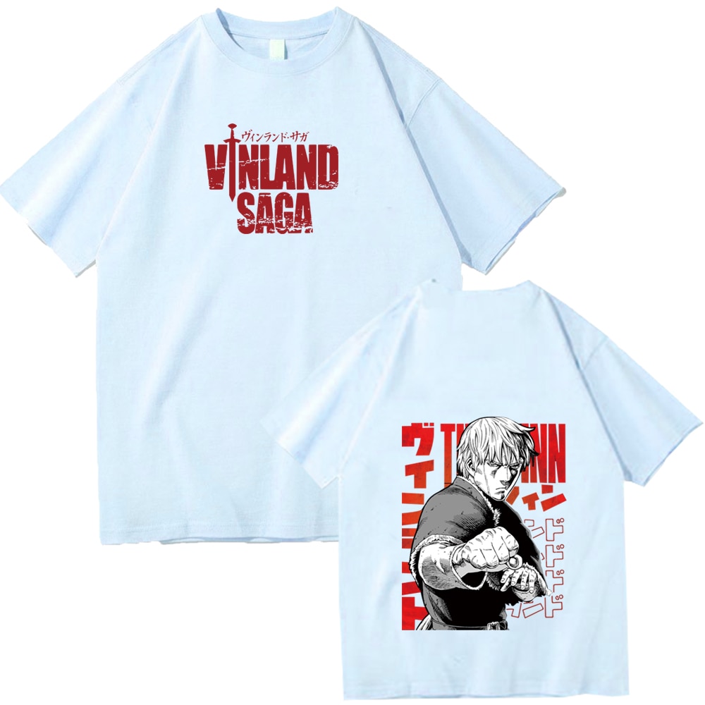 Vinland Saga – Vinland Saga Thorfinn Short Sleeve Unisex T-Shirts T-Shirts & Tank Tops