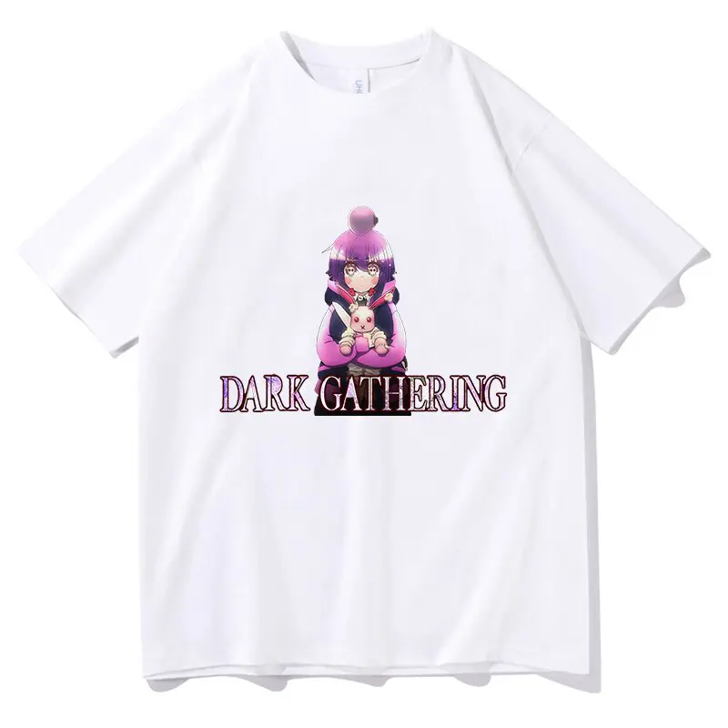 Dark Gathering T Shirt Funny Graphic Kawaii Tshirt Unisex High Quality Cartoon Cotton Men Aesthetic Harajuku Tees Shirts Clothes Uncategorized