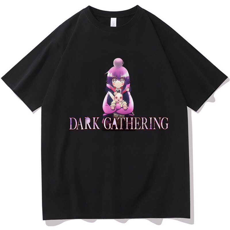 Dark Gathering T Shirt Funny Graphic Kawaii Tshirt Unisex High Quality Cartoon Cotton Men Aesthetic Harajuku Tees Shirts Clothes Uncategorized