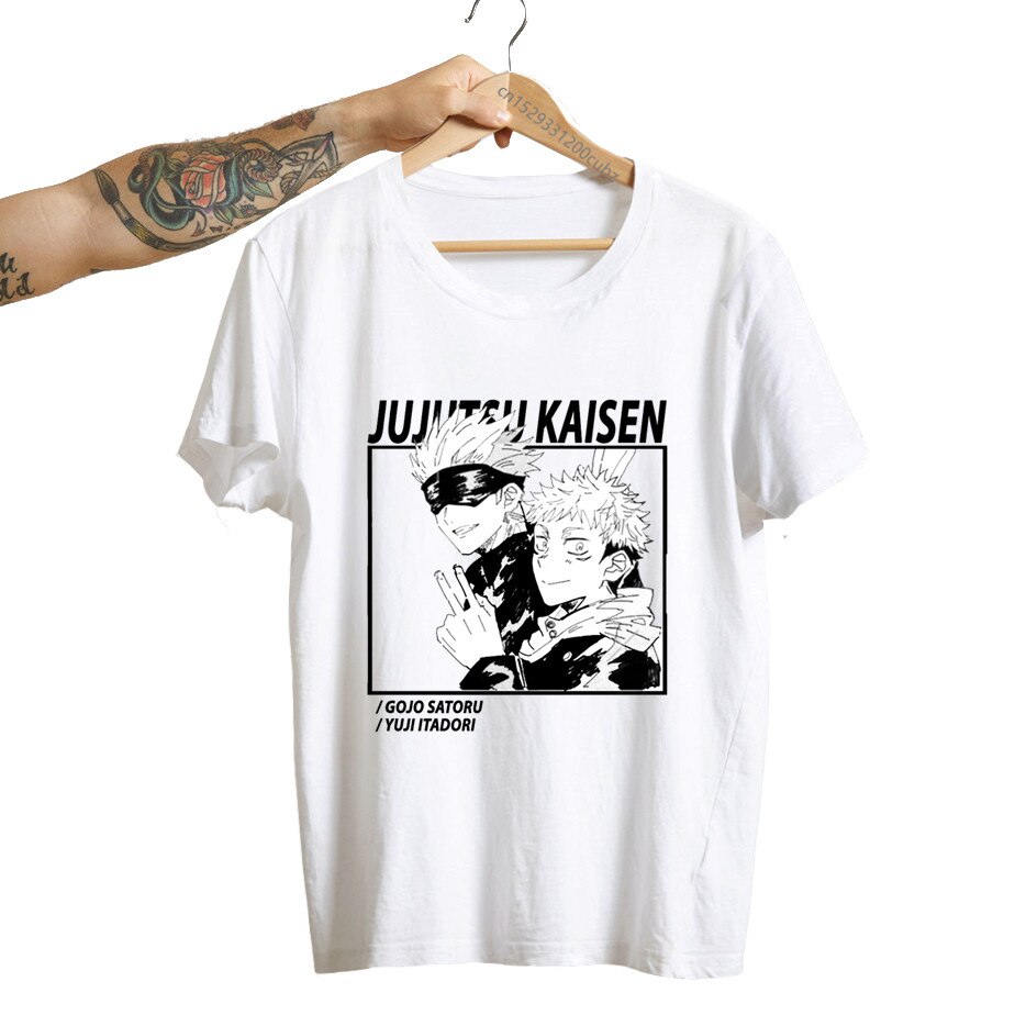 Jujutsu Kaisen – Jujutsu Kaisen Gojo Satoru T-Shirts Clothing & Cosplay T-Shirts & Tank Tops