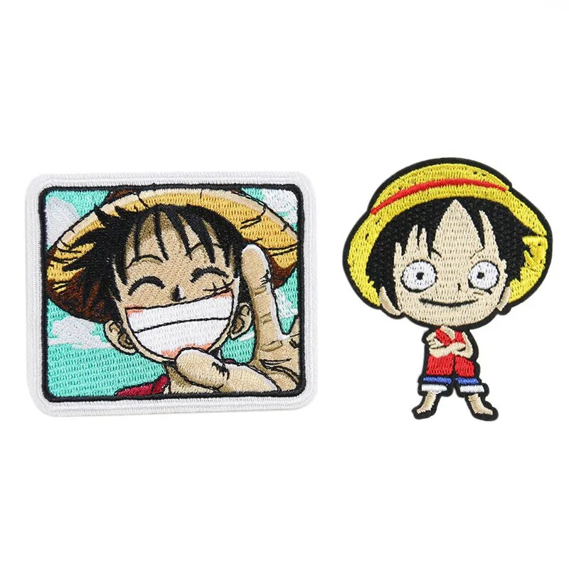 One Piece – One piece Chopper Luff Badges For Child Clothing