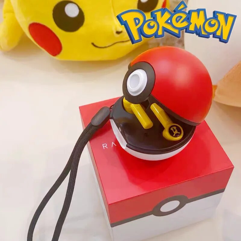 Pokemon – Pikachu Universal Razer Touch Control Earphones with Wireless Bluetooth Jewelry & Accessories Phone Accessories
