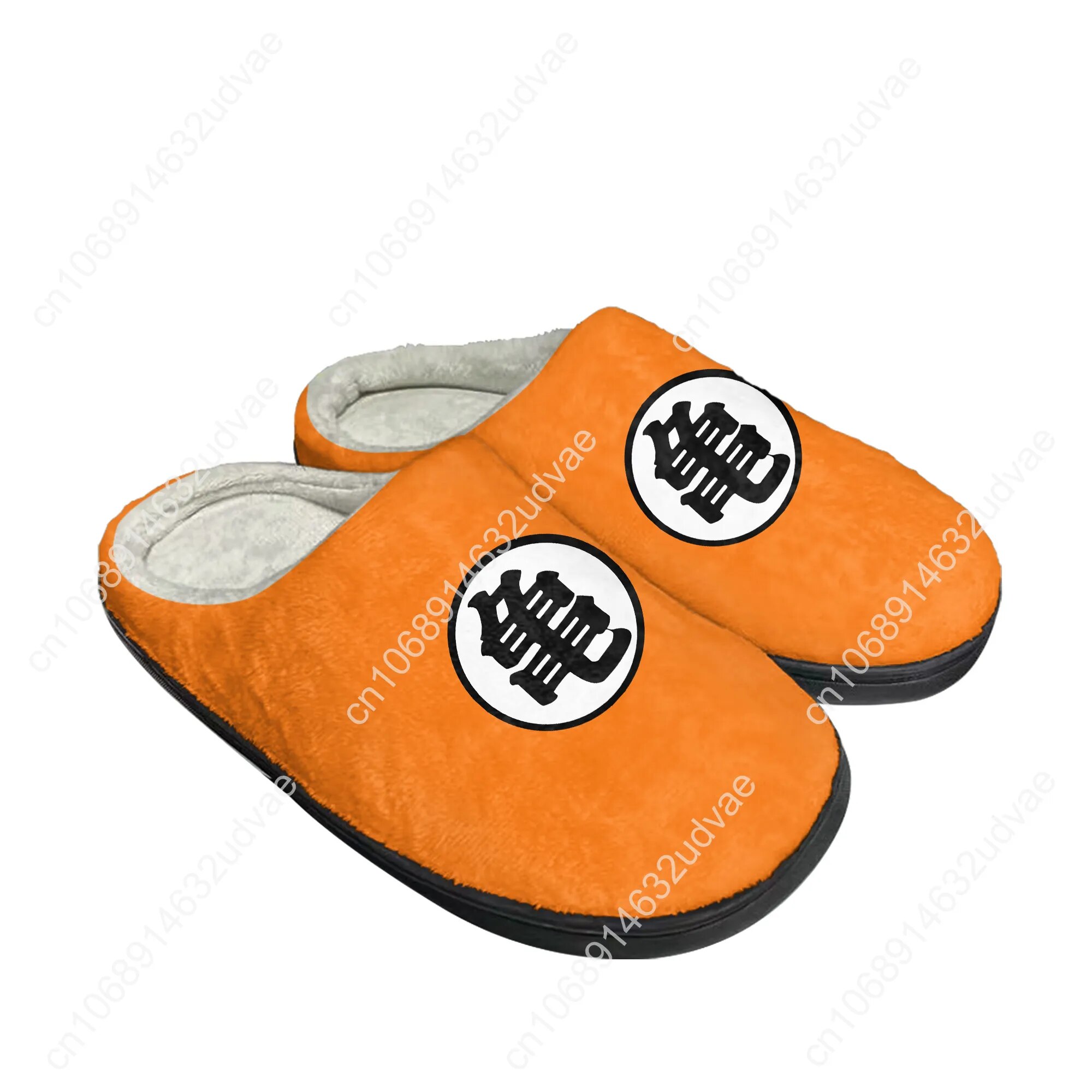 Hot Dragon Master Goku Logo Home Cotton Custom Slippers Anime Mens Womens Sandals Plush Casual Keep Warm Shoes Thermal Slipper Uncategorized