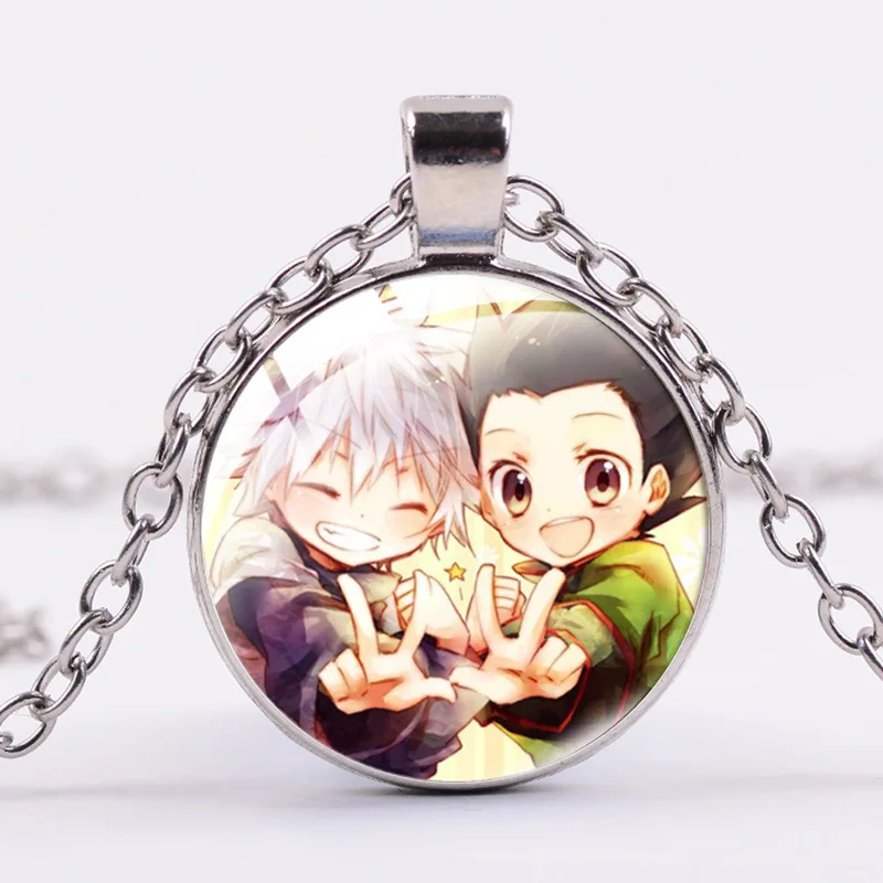 Hunter x Hunter – Crystal Glass Pendant Necklace Chain Jewelry Jewelry & Accessories Pendants & Necklaces