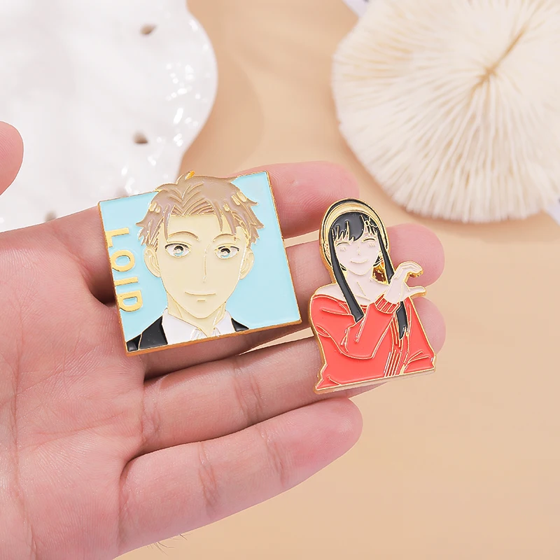 SPY X FAMILY – Anya Spy Brooches Badges Jewelry Gifts Jewelry & Accessories Pendants & Necklaces