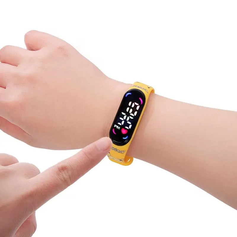 Pokemon – Pikachu Digital Silicone Wristband LED Watch