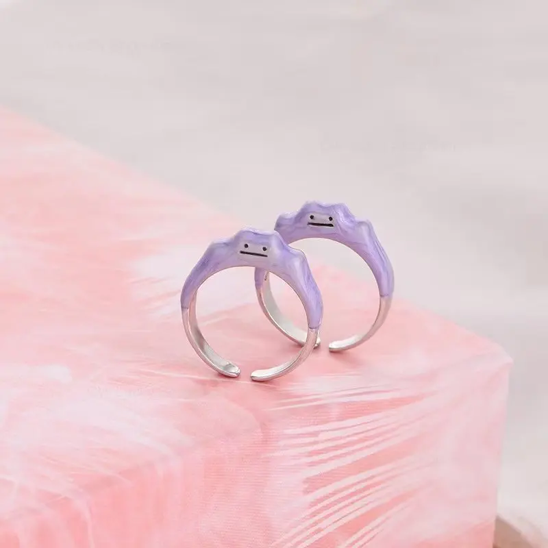 Pokemon – Ditto Ditto Adjustable Open Rings