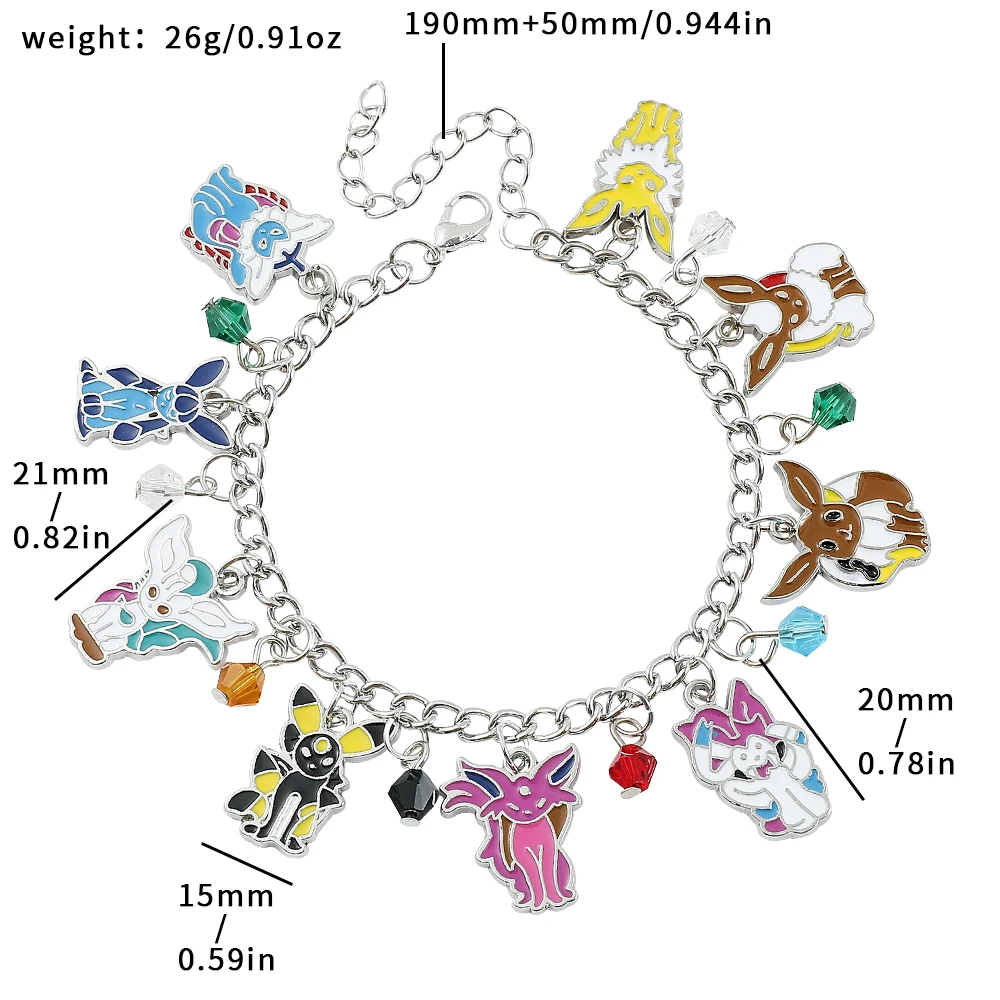 Pokemon – Fashionable Charm Eevee Bracelet For Women